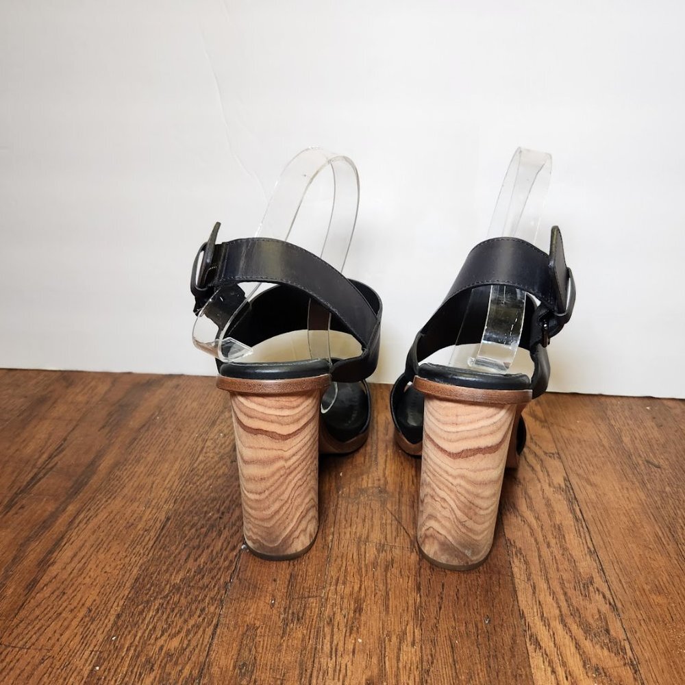 Vince Black Heeled Sandals View 6